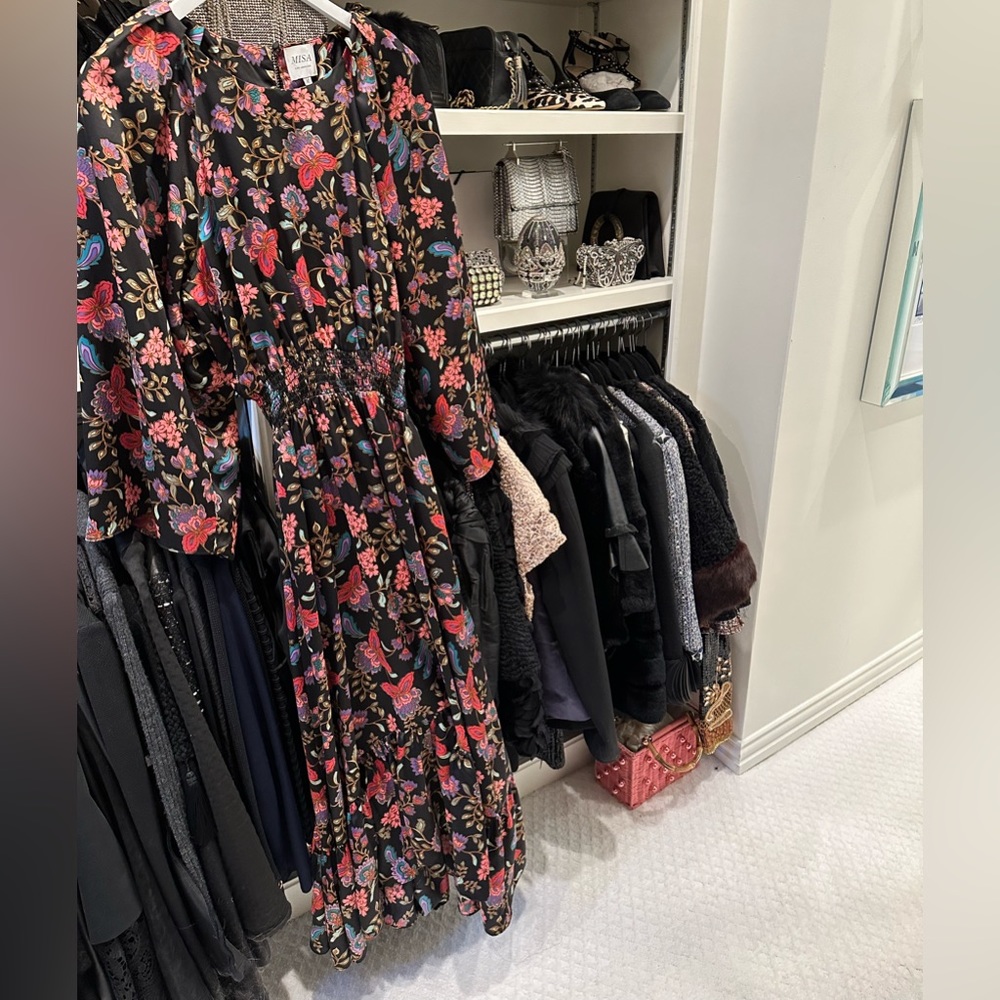 Misa Floral Maxi Dress